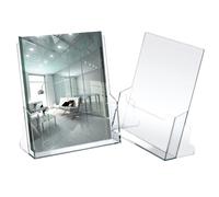LEBEZ - 5021 - Portadepliant - 23 x 25,5 x 3 cm - plastica - trasparente - Lebez - 37866 - Conf. da 1 Pz. - 5021