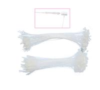 LEBEZ - 5265 - Fili manuali di sicurezza - 12,5 cm - trasparente - Lebez - conf. 1000 pezzi - 25874 - Conf. da 1 Pz. - 5265