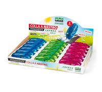 LEBEZ - 80650. - Colla a nastro Coprex - permanente - 6 mm x 8 mt - Lebez - expo 18 pezzi - 80867 - Conf. da 1 Pz.