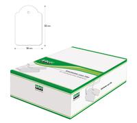 LEBEZ - A392 - Etichette con filo A392 - 36 x 53 mm - bianco - Lebez - conf. 500 pezzi - 35226 - Conf. da 1 Pz.