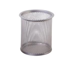 LEBEZ bicchiere portapenne in rete argento art. 1221