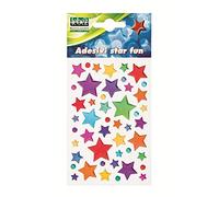 Lebez Blister Stelline Adesive Gommate Stickers/Attaccastacca, Multicolore, 8007509031421