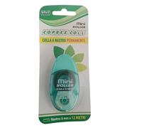 Lebez Colla a Nastro permanente Mini Roller Coprex coll 6mm x12 Metri