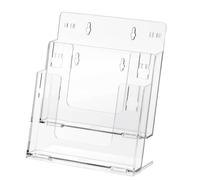 Portadepliant da Tavolo o Parete Componibile Lebez - 3 Tasche A5 - 5031 (Traspar