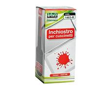 Lebez Inchiostro per cuscinetti 1483-R Rosso 30 ml senza olio