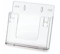 Lebez 5029 Portadepliant Componibile A4,Plex, Murale, Trasparente, 23x22x3, 5cm,