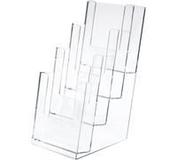 lebez Portadepliants Trasparente Da Banco Tavolo 1/3 X 4