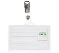 Lebez PORTANOME 9X5,6CM SEMIRIGIDO C/Clip 31-070