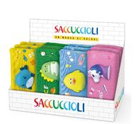 Lebez Taschetta Squishy Con Zip In Tessuto Misura 21 X 9 5 3 5 Cm Espositore Da Banco. 81549