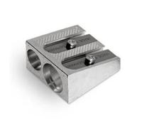 Temperamatite 2 fori in metallo CUNEIFORME LEBEZ 020 (conf. 20 Pz)