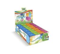 Lebez Temperamatite manuale Multicolore con contenitore rimovibile