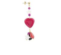 Lebole Gioielli Orecchini da Donna Mix&Match Cuore Fucsia