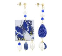 Lebole Gioielli Orecchini da Donna Mix&Match The Tag Farfalla Perla