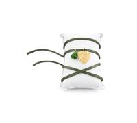 Lebole Maison Collana/Bracciale Tessuto Micro Hoop Cuore Verde
