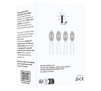 LEBON - Replacement brush heads x 4 - Spazzolino elettronico 1 St.