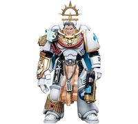 LEBOO JoyToy × Warhammer 40k 1/18 Action Figure Space Marines White Consoli Capitano Messinius Joy Toy Figure