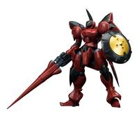 LEBOO Sheik Mainland 1/144 - Action figure in plastica, scultura a doppia testa, Mech Red-Knight assemblato, 14 cm, età 15+