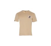 Lebram born to ride t shirt beige