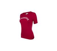Lebram woman in red winery dancer t shirt manica corta