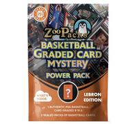 Lebron James - Carta graduata PSA Mystery Power Pack - 1 carta PSA classificata Lebron James e 2 confezioni di carte da basket per confezione - Amazon Exclusive