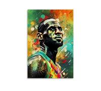 Lebron - Poster su tela, motivo: James, quadro decorativo moderno, per camera da letto e soggiorno, 30 x 45 cm, senza cornice, stile 1