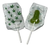 Lecca-Lecca a Forma di Pene Diablo Goloso - Aroma Cannabis