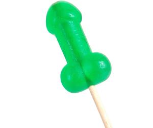 Lecca-Lecca a Forma di Pene Secretplay - Gusto Menta 25 g