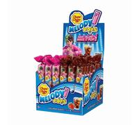 Chupa Chups Melody Pops Lecca Lecca Fischietto Fragola&Cola Espositore da pz.48