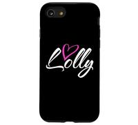 Lecca lecca lecca con cuore rosa, regalo divertente per zia e nonna Custodia per iPhone SE (2020) / 7/8