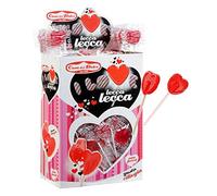 Lecca Love Cuore Rosso gusto Ciliegia. Confezione da 200pz x 6gr Casa del Dolce. Ideale per Feste di Compleanno, Caramellate, Festa degli Innamorati, San Valentino