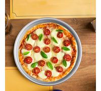 Leccarda Forno Alluminio Vassoio Per Pizza Formaggio Teglia Antiaderente