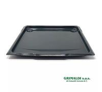 LECCARDA TEGLIA SMALTATA NERA CUCINA FORNO SMEG 480370493 ORIGINALE