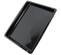 Leccarda/vassoio smaltato nero per forno (ORIGINALE Beko) DIMENSIONI (462 x max 373 x 40mm) codice: 219440101, uspshop.eu