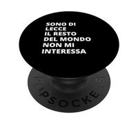 Lecce Città Simpatica Uomo Donna Bambino Souvenir Salento PopSockets PopGrip Intercambiabile