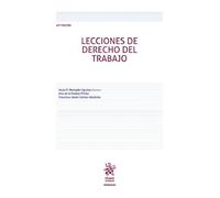 Lecciones de derecho del trabajo 18ª Edición