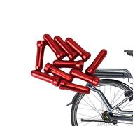 Lecerrot Cappucci terminali Cavo Freno Bicicletta - Cappucci protettivi per Cavo Bici | Crimpature per estremità del Cavo Parti per Mountain Bike, Sostituzione dei Cappucci delle ghiere del Cambio