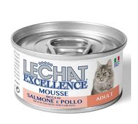 Monge Lechat Excellence Mousse Gatto Adulto Salmone & Pollo 85g