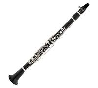 Lechgold BKS-20/16 Clarinetto per Bambini in Sib Tedesco, Aste più lunghe | Modello: BKS-20/16, Digitazione tedesca, Meccanica adatta ai bambini, Foro di accordatura nel bocchino, 16 chiavi, 6 anelli