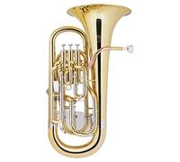 Lechgold EU-310L Euphonium - Accordatura: Sib - in ottone - Valvole in acciaio inox - incl. trolley custodia leggera - Verniciato trasparente