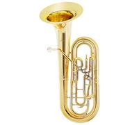Lechgold OB-19/4L Oberkrainer Baritono - Baritono Bellfront in Bb in ottone - Campana Ø: 283 mm - incl. custodia leggera