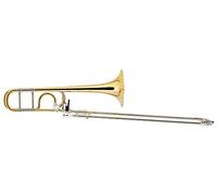 Lechgold QP-17GL Trombone Quart in Ottone Dorato, Modello: QP-17GL