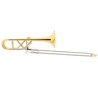 Lechgold QP-20GL Trombone Quart in Ottone Dorato, Modello: QP-20GL