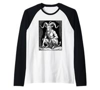 Lechies Demone del Malizia Mistica Maglia con Maniche Raglan