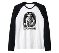 Lechies Il guardiano Curioso Maglia con Maniche Raglan
