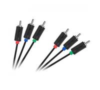 LECHPOL Accessori Marca Modello KPO3955-1.8 Cavo 3RCA-3RCA Componente 1.8M CableTech Standard