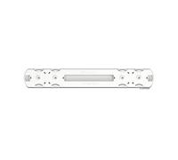 Lechuza - Accessori Supporto per Balcone Balconera 40 - 50 Bianco, 59 x 5,5 x 2 cm, complementare Supporto per Vaso da Balcone, 19027