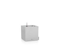 Lechuza Vaso - CANTO Stone low 40 - bianco quarzo