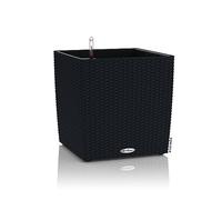 LECHUZA CUBE Cottage 40 grafite nero 15384