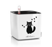 Lechuza - Cube Glossy Cat 14 Wit hoogglans all-in-One Set