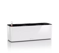 Lechuza Vaso - CUBE Glossy Triple - bianco lucido
